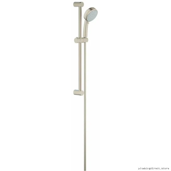 Grohe Tempesta Dual Function Shower Head w/Slide Rail System – Brushed Nickle