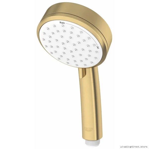 Grohe Tempesta 100 Hand Shower 2 Spray Modes Brushed Cool Sunrise Finish