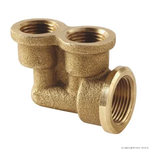 Grohe Twin Elbow Chrome (Model 03671000) - Durable Plumbing Fitting
