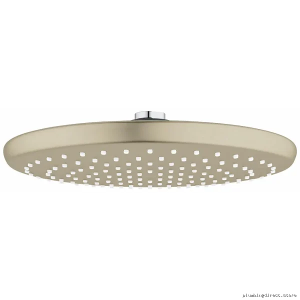 Tempesta 250 1-Function Modern Shower Head - Brushed Nickel Finish | Grohe 26715EN0