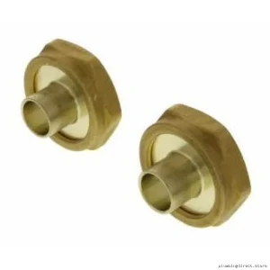 Grundfos 1/2 Inch NPT Bronze Sweat Union Fitting Kit 529913