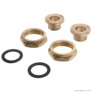 Grundfos 3/4 Inch Bronze NPT Union Pipe Fitting for Plumbing