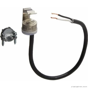 Aquastat 3/4 Clip-On Mount for 7/8 OD Piping - 105°F–115°F Temp Range - Grundfos Model 595657