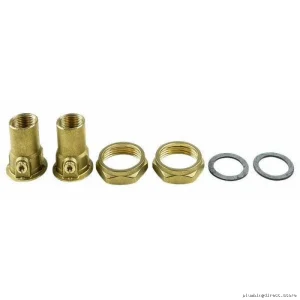 1-1/4 to 3/4 NPT Threaded Bronze Isolation Valve Set - Grundfos 519852
