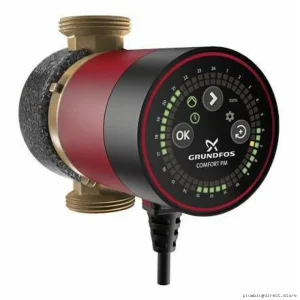 Grundfos Efficient Hot Water Circulation Pump (UP10-16 DT PM BU/LC) - Model 99812354