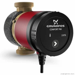 Grundfos High-Efficiency Hot Water Recirculation Pump 10-16 T/H BU/LC