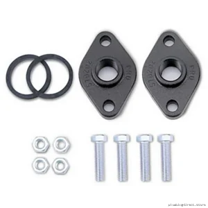Grundfos 1-1/4 Inch Cast Iron NPT Flange Fitting Set 519603