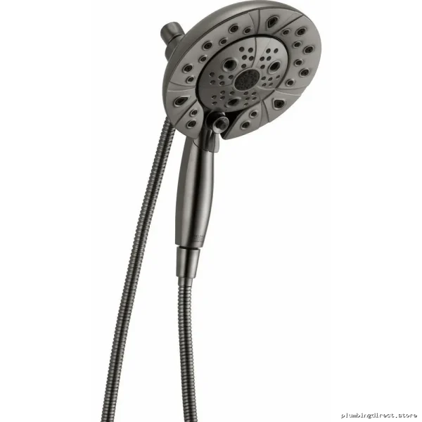 H2OKinetic Luxury Transitional Round 2-in-1 Hand Shower - Luxe Steel 862 - Image 2