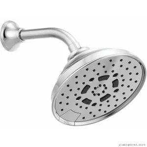 H2OKinetic Classic Round 5-in-1 Chrome Shower Head 1.75 GPM Brizo Model