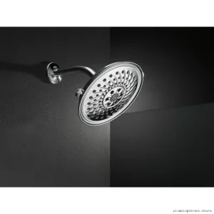 H2Okinetic Classic Raincan Shower Head with 3 Spray Modes - Champagne Bronze