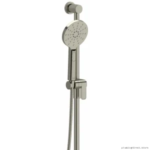 4-Spray Handheld Showerhead with Adjustable Slide Rail in Brushed Nickel