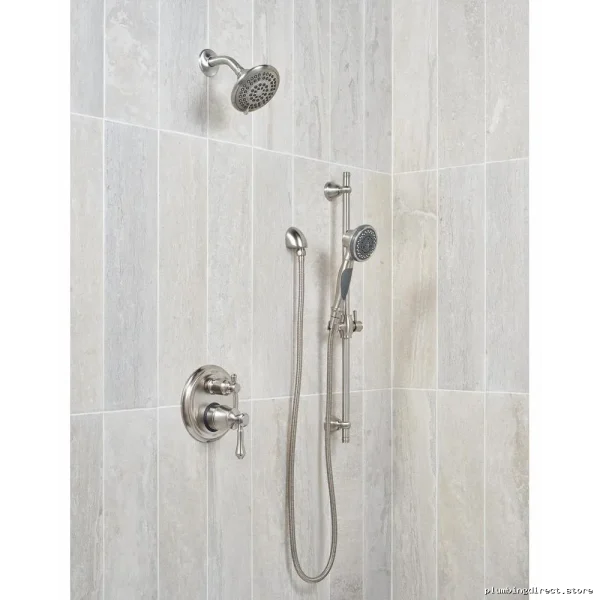 Hands-Free 5-Adjustable Settings Touch-Clean Shower Head - Stainless RP78575SS Delta