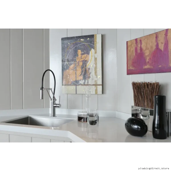 Hands-Free Articulated Kitchen Faucet with Pull-Down Spray - Chrome Brizo 63221LF-PC