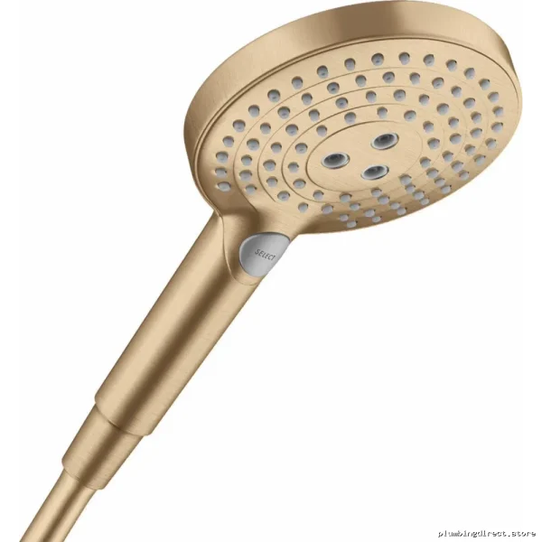Hansgrohe Brushed Bronze Raindance S 120 Hand Shower - 3 Spray Functions