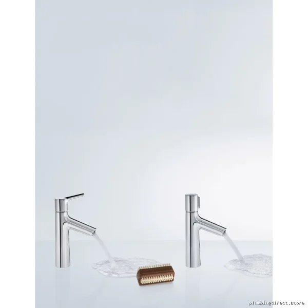 Hansgrohe Talis S 100 Chrome Bathroom Faucet - Single Hole, Modern Design - Image 2