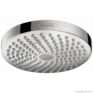 Hansgrohe Croma Select S 180 2-in-1 Shower Head - Chrome Versatile Design