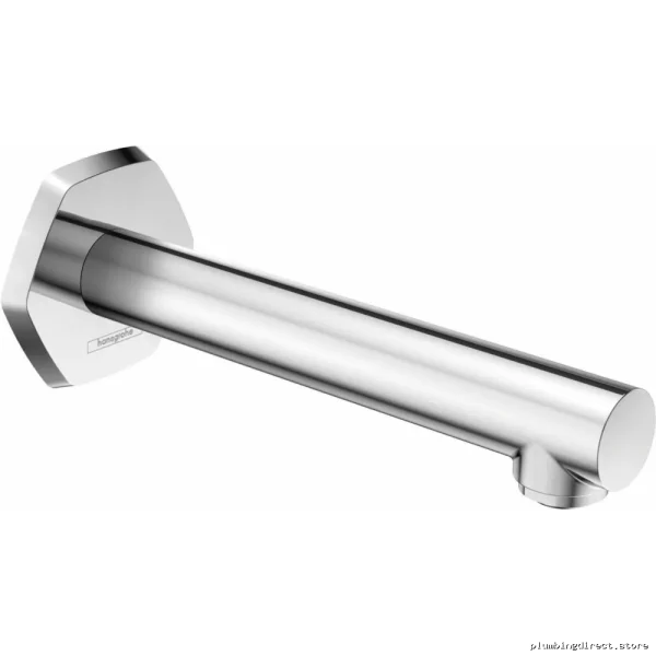 Hansgrohe 04814000 Modern Chrome Tub Shower Spout - Durable & Stylish - Image 2