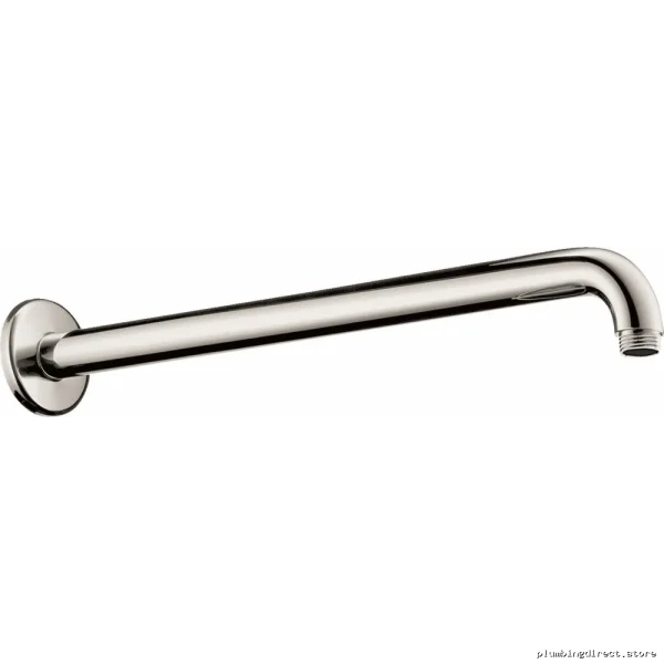 Hansgrohe 15-Inch Polished Nickel Shower Arm Kit 27413831