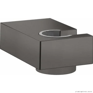 Hansgrohe Hand Shower Bracket Brushed Black Chrome Stainless Steel 28387341