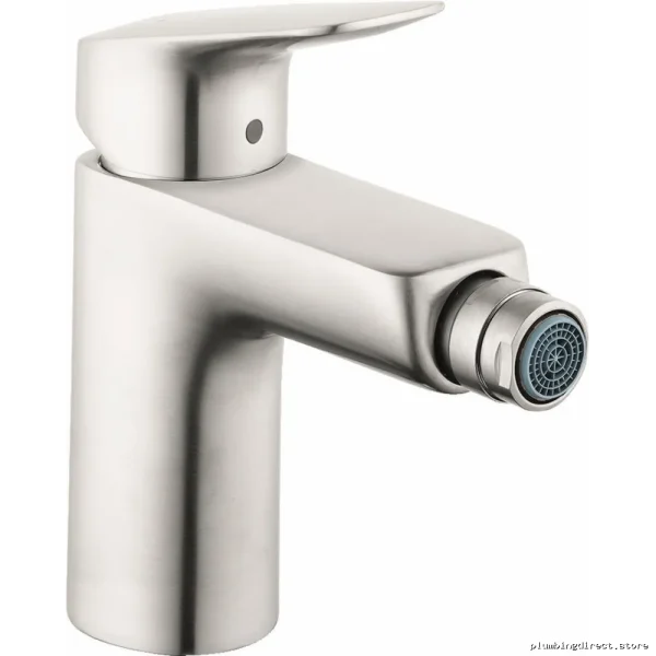 Hansgrohe Brushed Nickel Single Hole Bidet Faucet for Modern Bathrooms 71200821