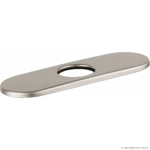 Hansgrohe Brushed Nickel Escutcheon Set of Six for Modern Faucets