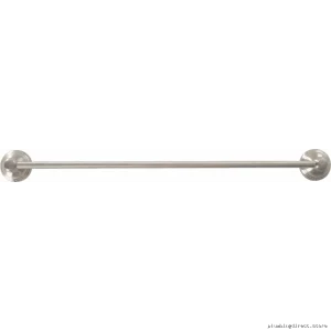Hansgrohe C24 Wall-Mounted Brushed Nickel Towel Rod - Modern Bathroom Hardware