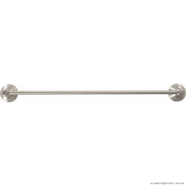 Hansgrohe C24 Wall-Mounted Brushed Nickel Towel Rod - Modern Bathroom Hardware