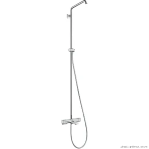 Hansgrohe Chrome 26068001 Showerpipe & Tub Filler Set, No Shower Parts Included
