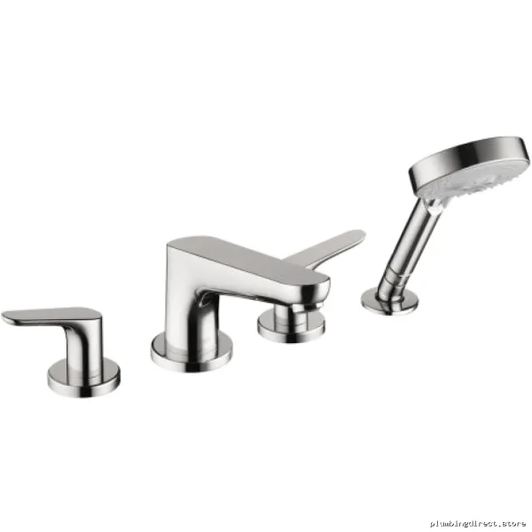 Hansgrohe Chrome Roman Tub Faucet with Hand Shower 04366000