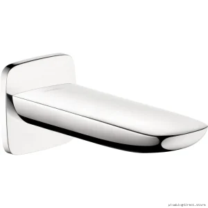 Hansgrohe Chrome Tub Spout - Modern Bathroom Faucet by PuraVida