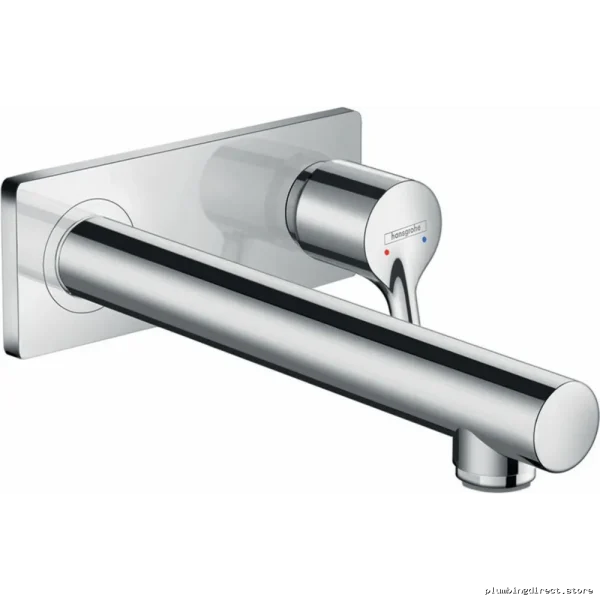 Hansgrohe Chrome Wall-Mounted Bathroom Faucet Trim 72111001