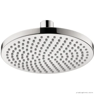 Hansgrohe Croma 160 Chrome Shower Head - Single-Jet, High-Pressure Design