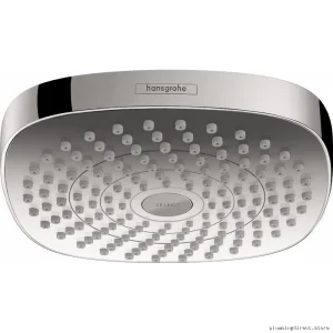 Hansgrohe Croma Select E 180 Chrome Shower Head with 2 Spray Modes