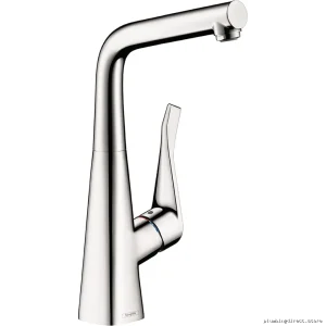 Hansgrohe Chrome Bar/Prep Faucet - Durable Prep Sink Faucet for Commercial & Residential Use