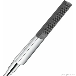 Hansgrohe Chrome Ergonomic Baton Hand Shower With Luxe Finish
