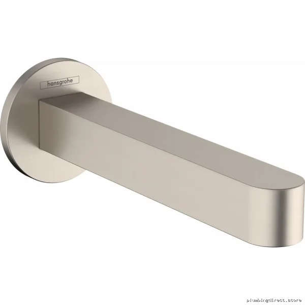 Hansgrohe Finoris Brushed Nickel Tub Spout - Modern Bathroom Upgrade 76410821