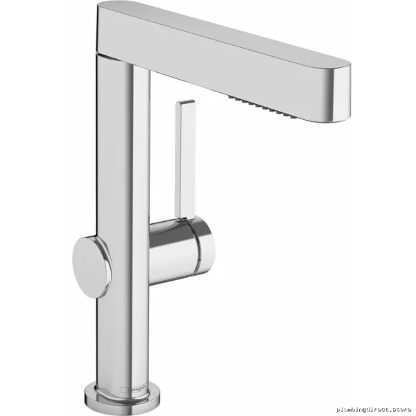 Hansgrohe Finoris Chrome Bathroom Faucet with Handy Pullout Spray