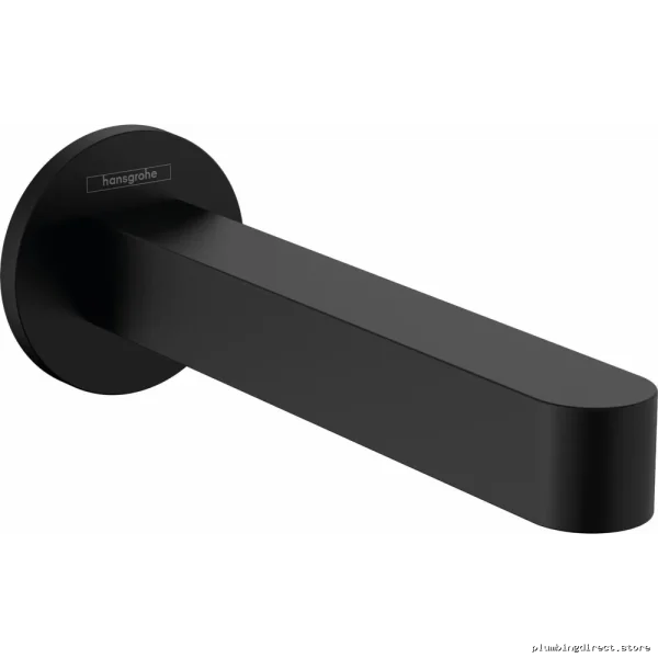 Hansgrohe Finoris Matte Black Tub Spout - Modern Bathroom Upgrade 76410671 - Image 2