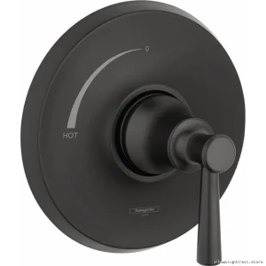 Hansgrohe Joleena Pressure-Balanced Shower Trim Matte Black