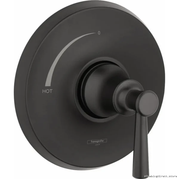 Hansgrohe Joleena Pressure-Balanced Shower Trim Matte Black