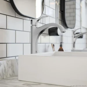 Hansgrohe Chrome Vessel Sink Faucet for Modern Bathrooms Locarno 210
