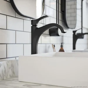 Hansgrohe Locarno 210 Vessel Sink Faucet - Matte Black Bathroom Fixture 04811670