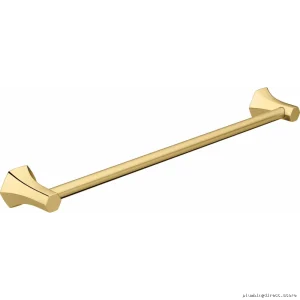 Hansgrohe Locarno 24 Inch Brushed Gold Optic Towel Bar