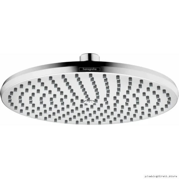Hansgrohe Locarno 240 Chrome Shower Head - Single-Function, High-Performance Faucets