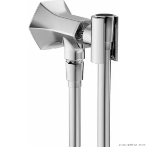 Hansgrohe Locarno Chrome Shower Arm & Outlet Holder - Easy Install