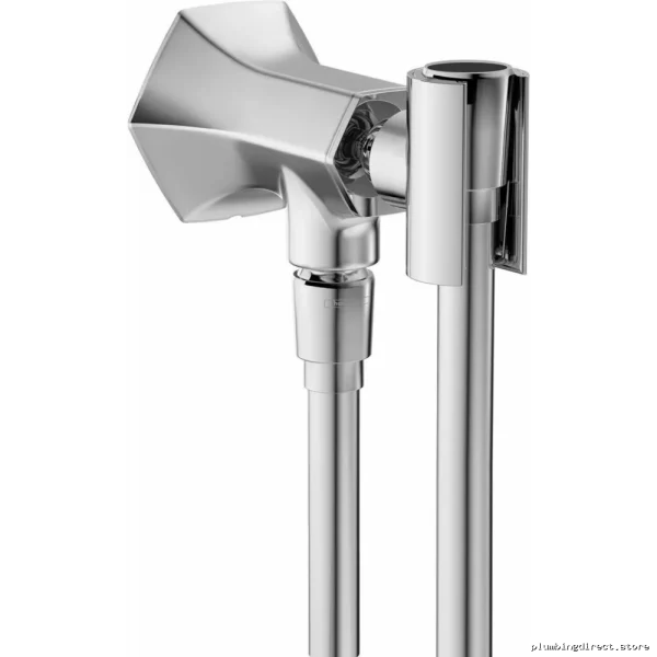 Hansgrohe Locarno Chrome Shower Arm & Outlet Holder - Easy Install