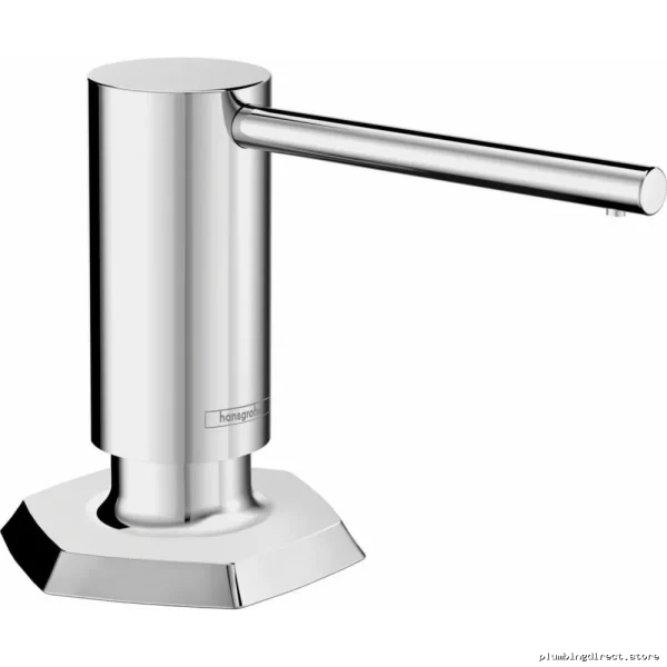 Hansgrohe Locarno Chrome Soap Dispenser - Professional Bathroom Fixture - Image 3