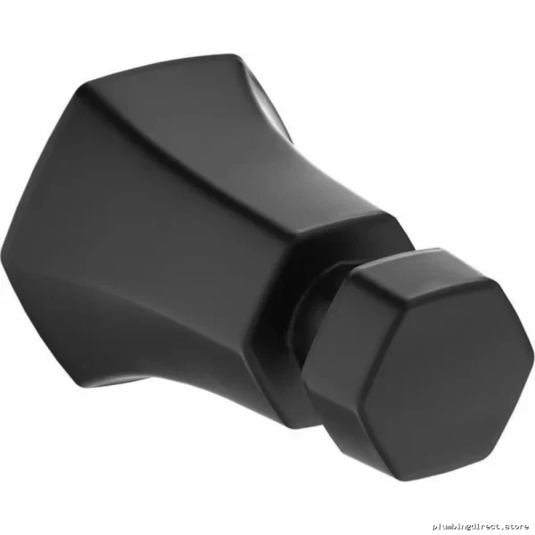 Hansgrohe Locarno Bathroom Hook - Matte Black Stainless Steel Shower Hook 04838670 - Image 2
