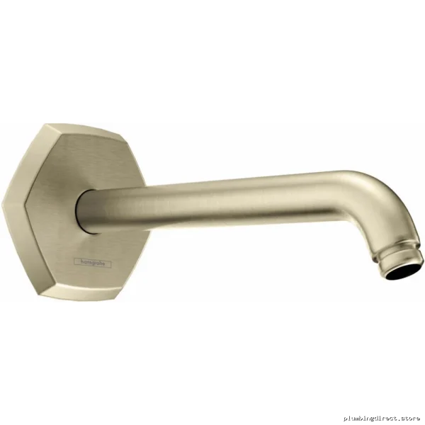 Brushed Nickel Shower Arm Kit - Hansgrohe Easy Install Locarno Series