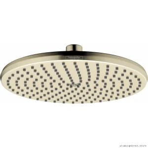 Hansgrohe Locarno 240 Single-Function Brushed Nickel Shower Head - Model 04824820